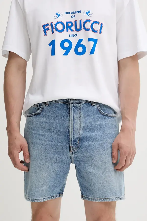 Fiorucci Traper kratke hlače Fiorucci Light Blue Bermuda Denim Shorts