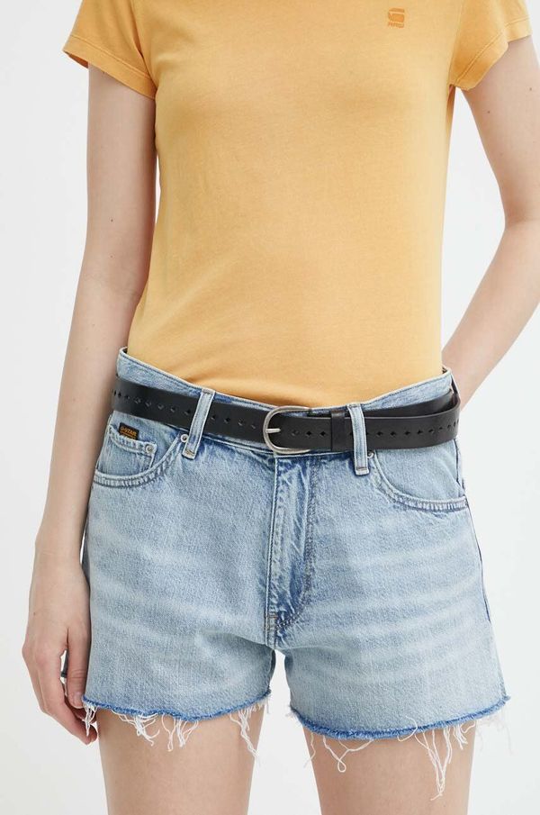 G-Star Raw Traper kratke hlače G-Star Raw za žene, bez uzorka, visoki struk