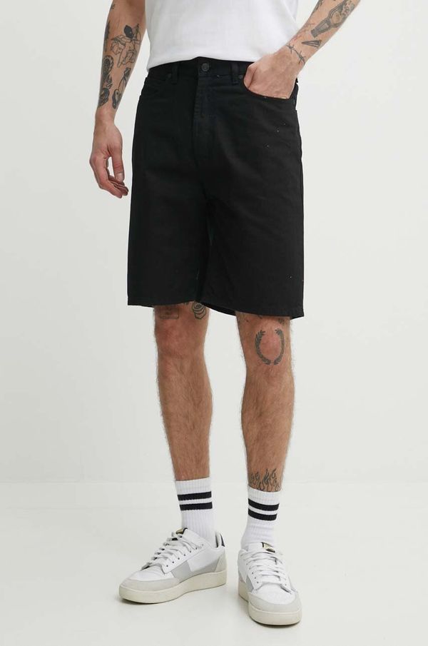 Hugo Traper kratke hlače HUGO za muškarce, boja: crna, 50511403