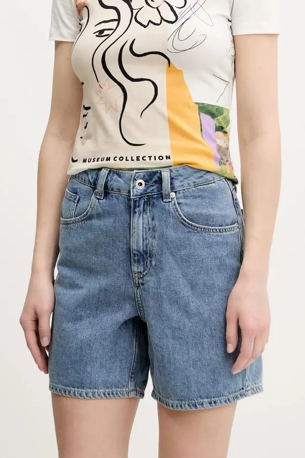 Karl Lagerfeld Jeans Traper kratke hlače Karl Lagerfeld Jeans