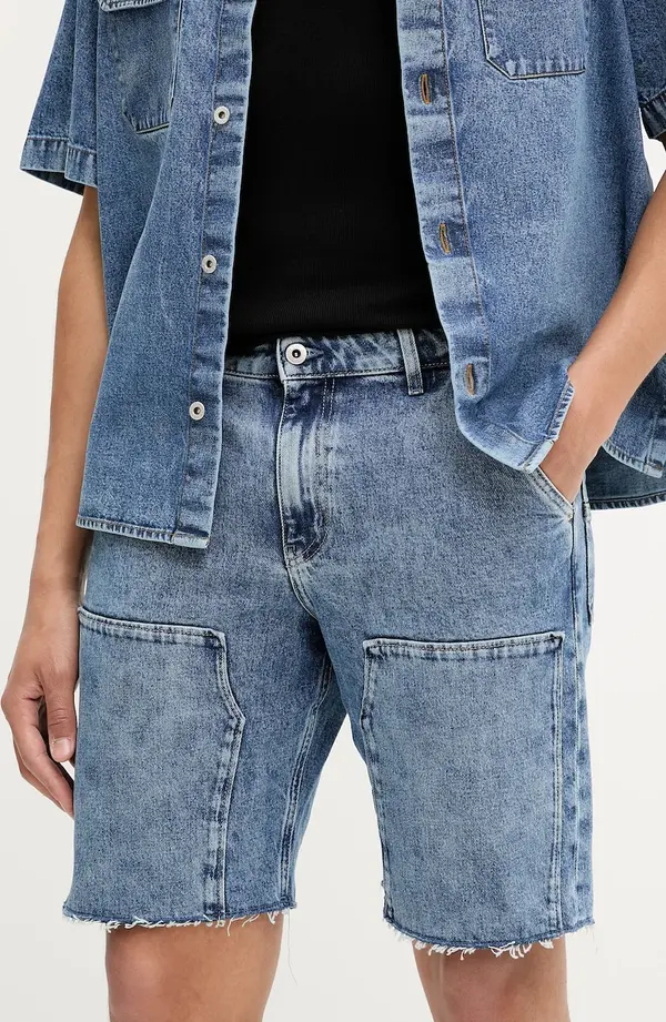 Karl Lagerfeld Jeans Traper kratke hlače Karl Lagerfeld Jeans