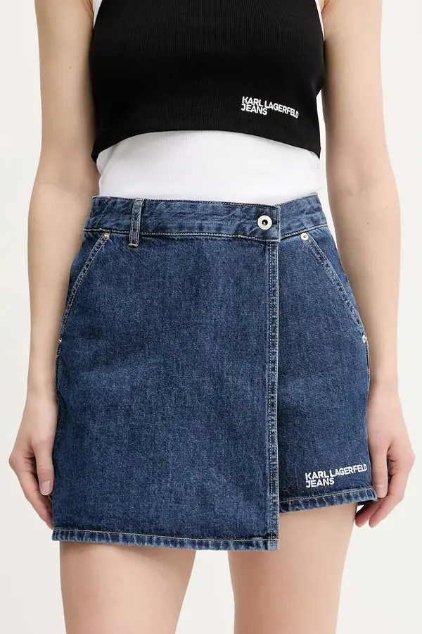 Karl Lagerfeld Jeans Traper kratke hlače Karl Lagerfeld Jeans