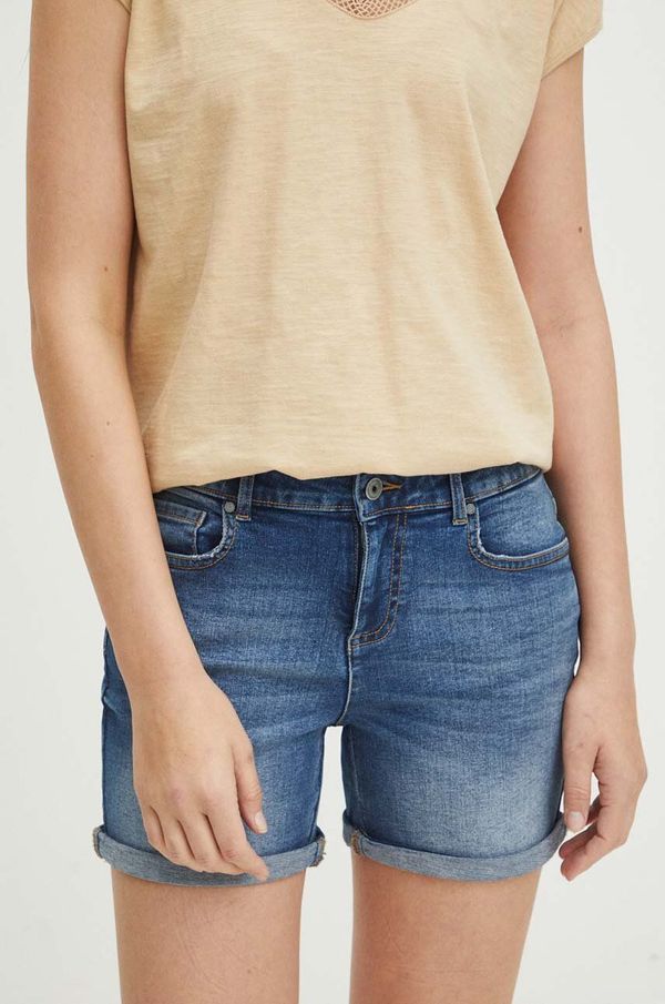 Medicine Traper kratke hlače Medicine za žene, bez uzorka, visoki struk