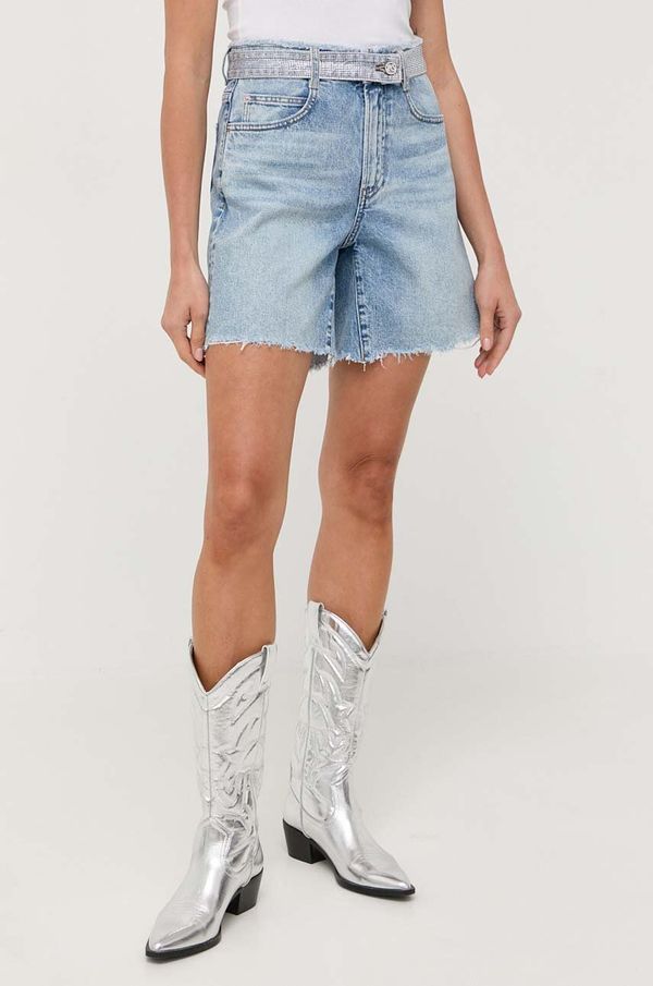 Miss Sixty Traper kratke hlače Miss Sixty za žene, s aplikacijom, visoki struk