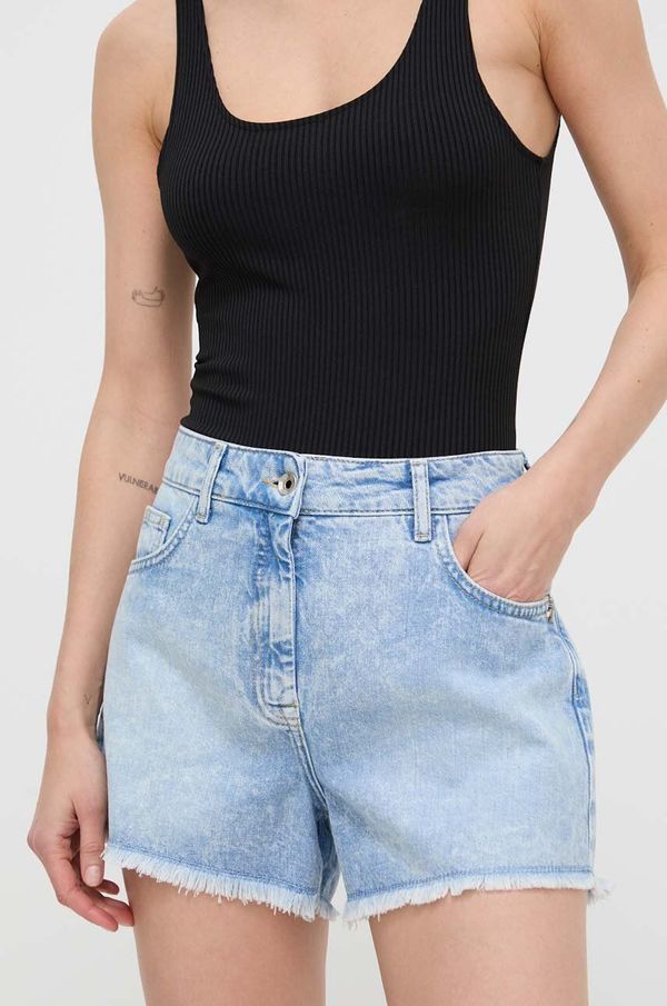 Patrizia Pepe Traper kratke hlače Patrizia Pepe za žene, bez uzorka, visoki struk