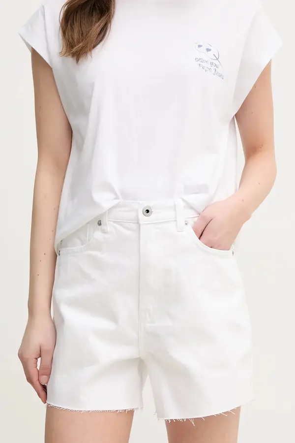 Pepe Jeans Traper kratke hlače Pepe Jeans A-LINE SHORT UHW RACHEL