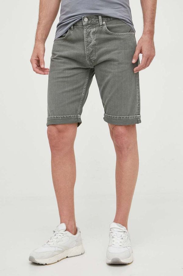 Pepe Jeans Traper kratke hlače Pepe Jeans Callen za muškarce, boja: zelena