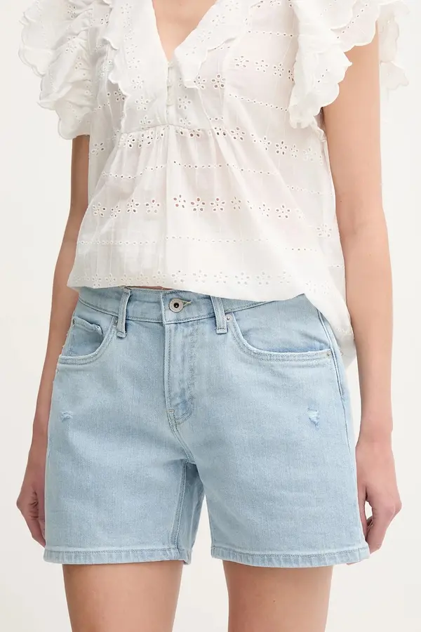 Pepe Jeans Traper kratke hlače Pepe Jeans REGULAR SHORT HW MABLE