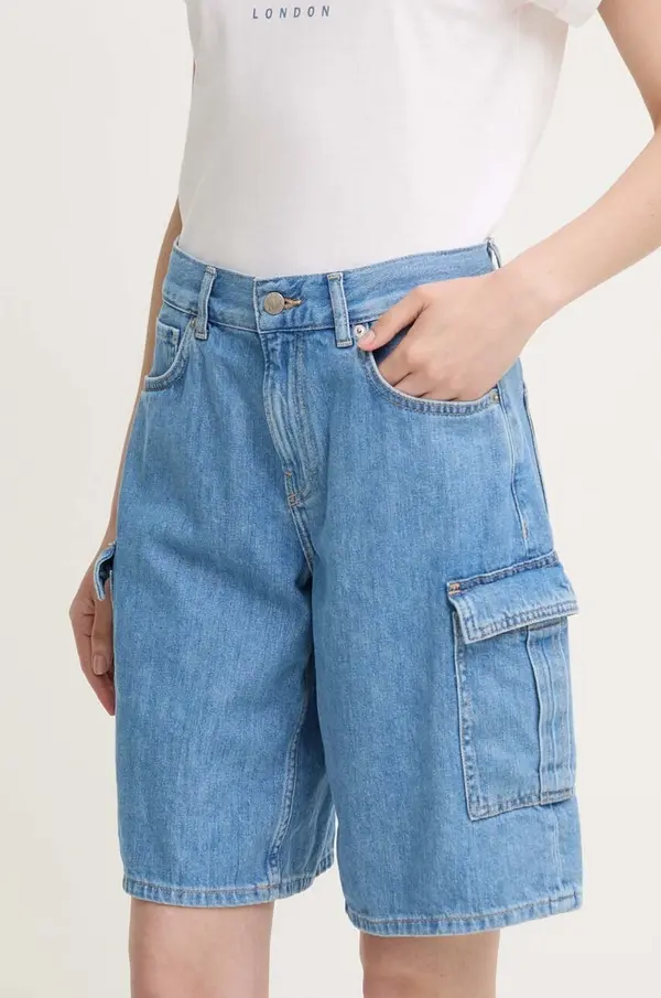 Pepe Jeans Traper kratke hlače Pepe Jeans RELAXED SHORT HW WORKER