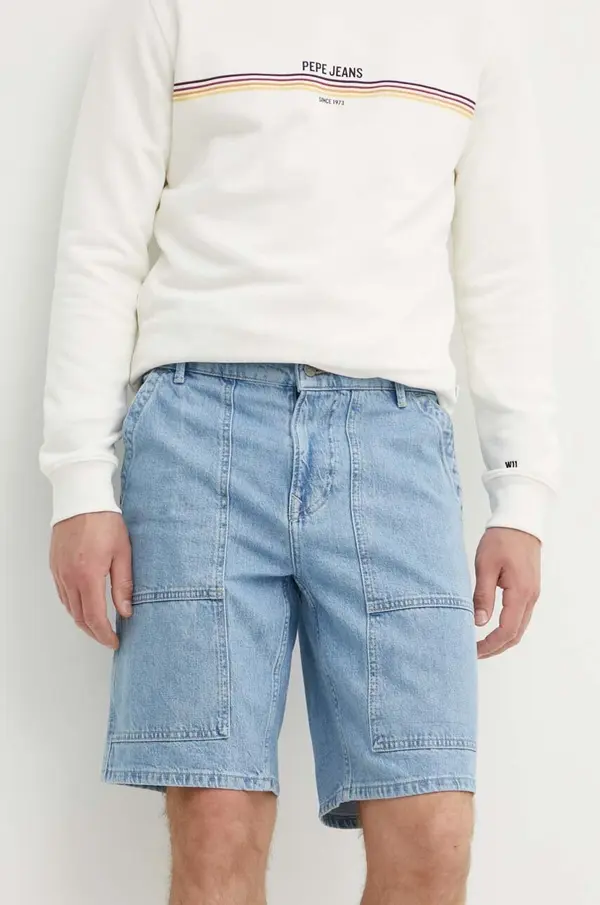 Pepe Jeans Traper kratke hlače Pepe Jeans RELAXED SHORT UTILITY