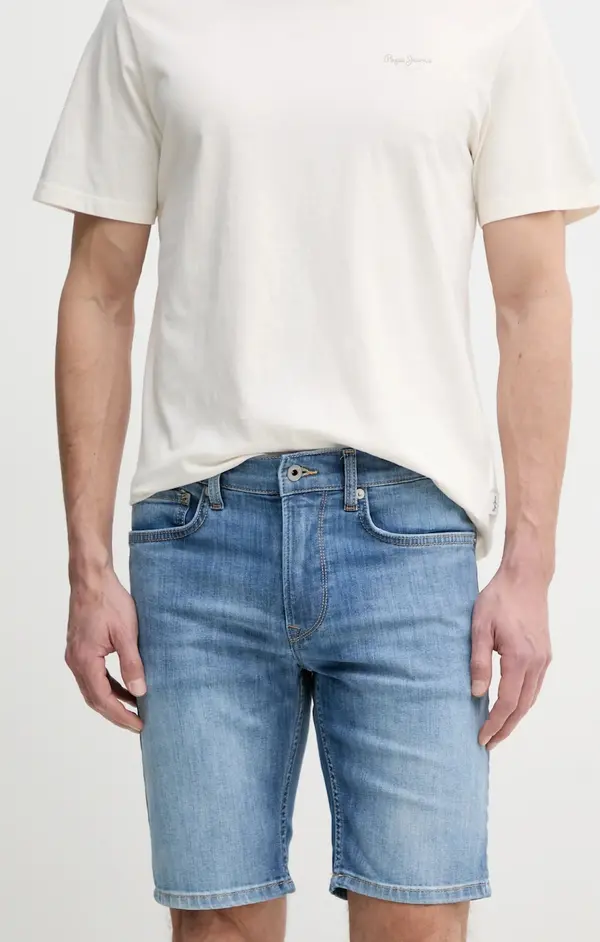 Pepe Jeans Traper kratke hlače Pepe Jeans SLIM SHORT HATCH