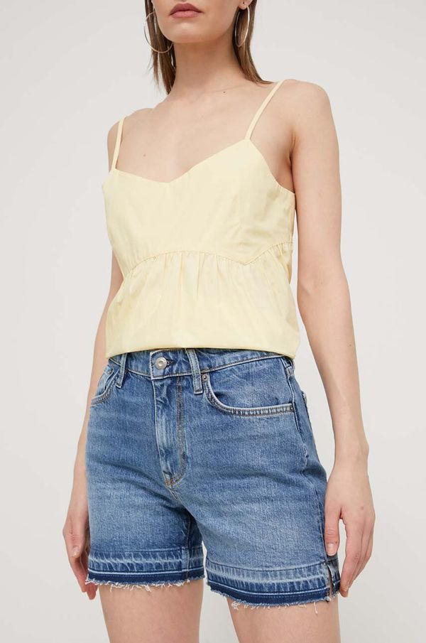 Superdry Traper kratke hlače Superdry za žene, bez uzorka, srednje visoki struk