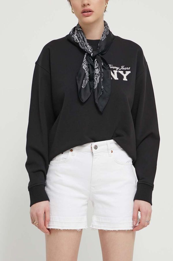 Superdry Traper kratke hlače Superdry za žene, boja: bijela, bez uzorka, srednje visoki struk