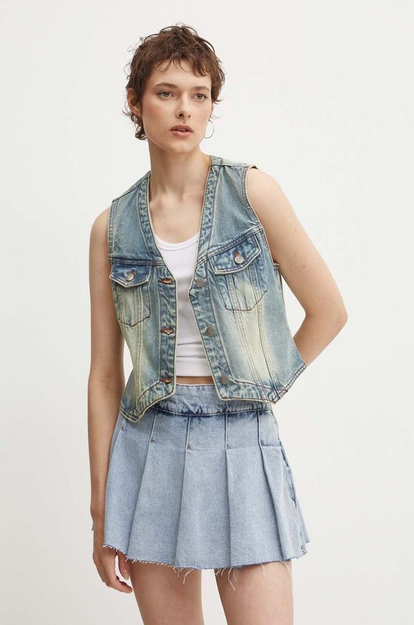 Guess Originals Traper prsluk Guess Originals jednoredno zakopčavanje, W4YG21 D4XY0