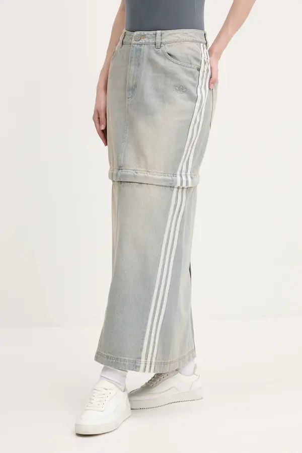 adidas Originals Traper suknja adidas Originals DENIM ZIP SKIRT