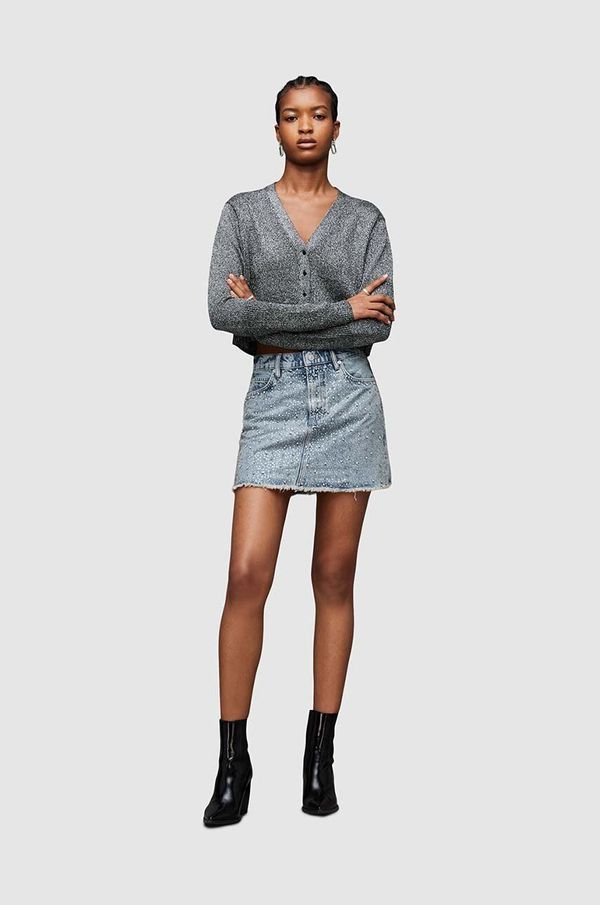 AllSaints Traper suknja AllSaints WENDEL mini, ravna