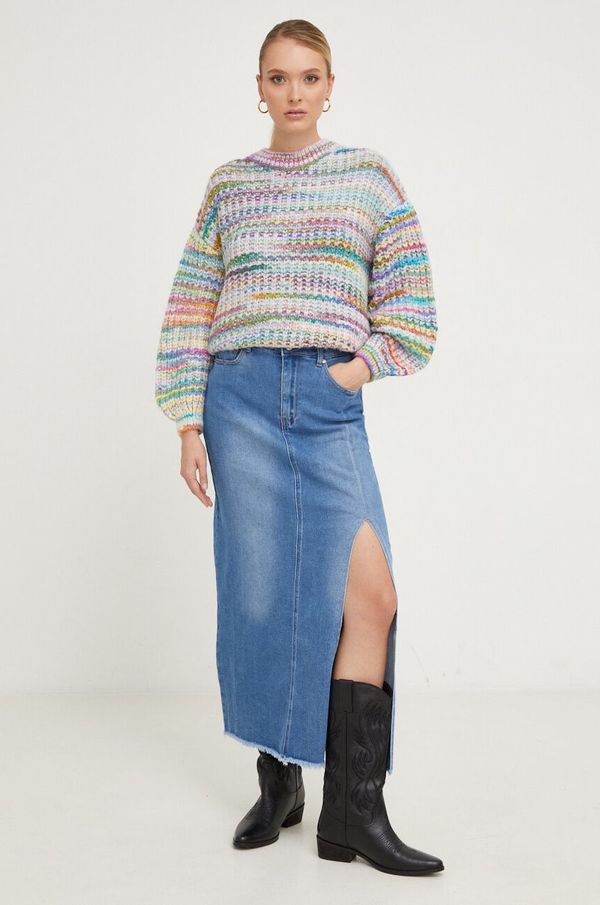 Answear Lab Traper suknja Answear Lab maxi, ravna