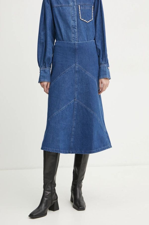 Bruuns Bazaar Traper suknja Bruuns Bazaar midi, širi se prema dolje, BBW4465