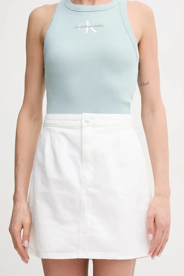 Calvin Klein Jeans Traper suknja Calvin Klein Jeans