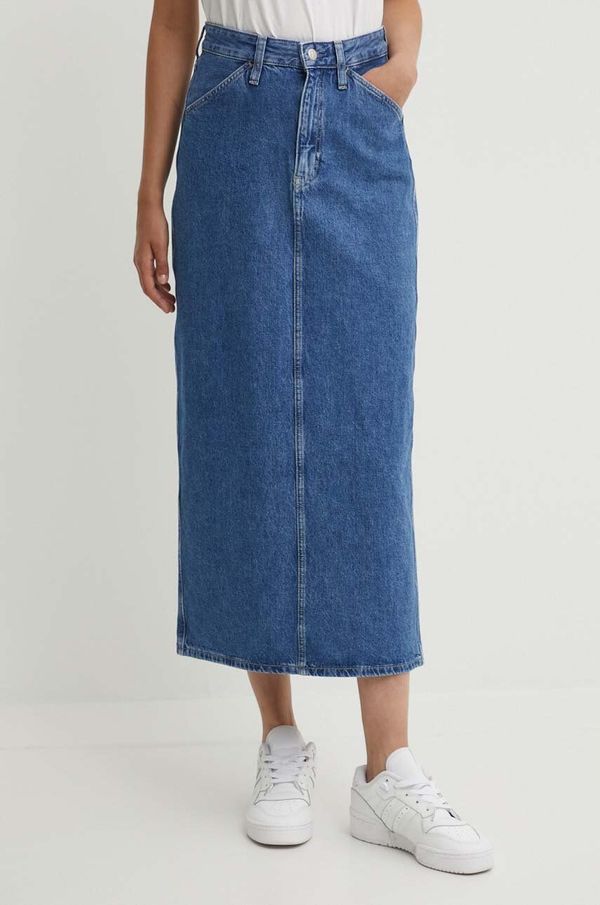 Calvin Klein Jeans Traper suknja Calvin Klein Jeans maxi, ravna, J20J223680