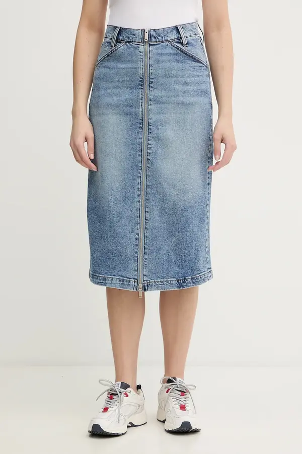 Calvin Klein Jeans Traper suknja Calvin Klein Jeans
