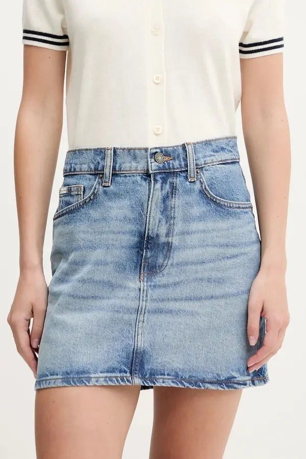 Guess Jeans Traper suknja Guess Jeans