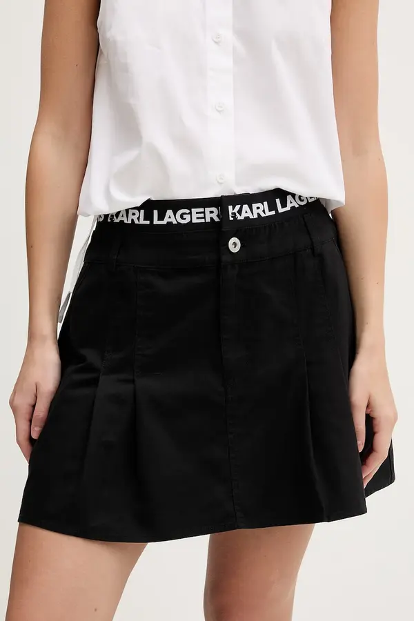 Karl Lagerfeld Jeans Traper suknja Karl Lagerfeld Jeans