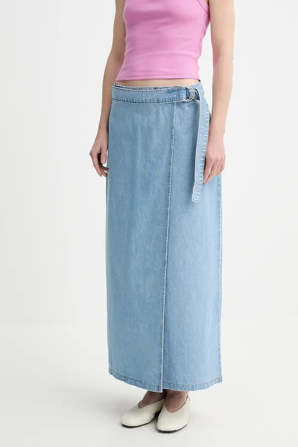 Levi's Traper suknja Levi's COLUMN WRAP SKIRT