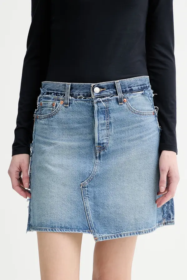 Levi's Traper suknja Levi's DECONSTRUCTED EDGE