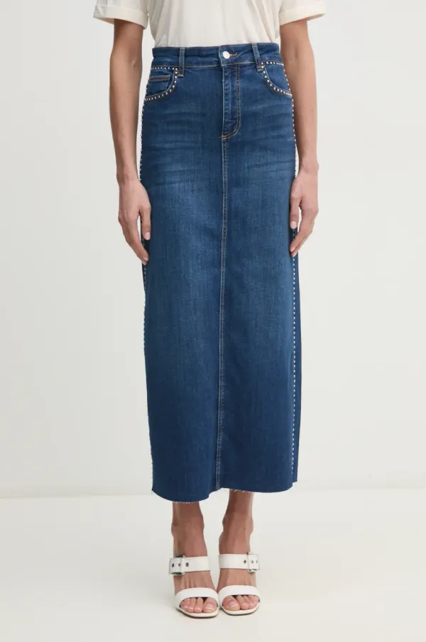 Liu Jo Traper suknja Liu Jo maxi, ravna, UA5182 D4811