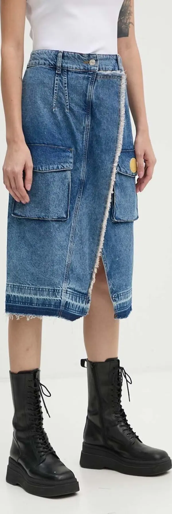 Moschino Jeans Traper suknja Moschino Jeans