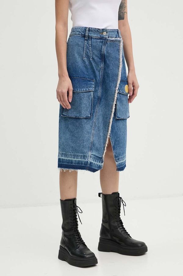 Moschino Jeans Traper suknja Moschino Jeans midi, ravna, 0101.8221