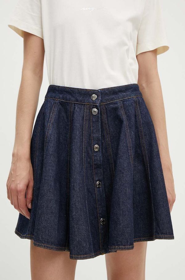 MSGM Traper suknja MSGM boja: tamno plava, mini, širi se prema dolje, 3741MDD237.247766