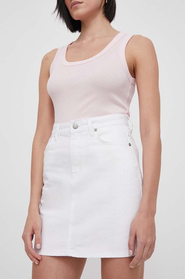 Pepe Jeans Traper suknja Pepe Jeans boja: bež, mini, pencil