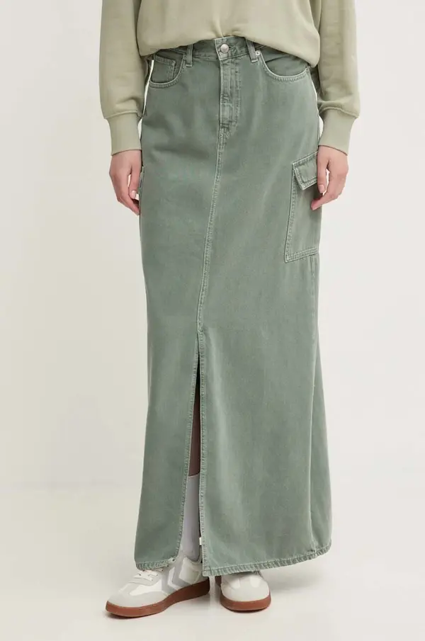 Pepe Jeans Traper suknja Pepe Jeans MAXI SKIRT HW CLR