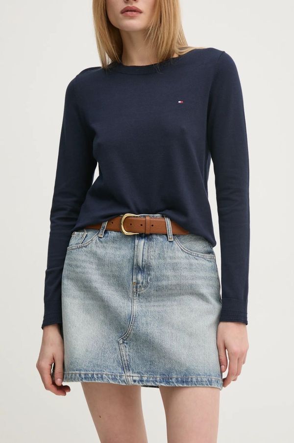 Tommy Hilfiger Traper suknja Tommy Hilfiger mini, širi se prema dolje, WW0WW44334