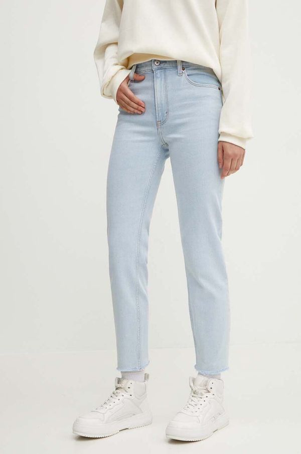 Abercrombie & Fitch Traperice Abercrombie & Fitch za žene, visoki struk