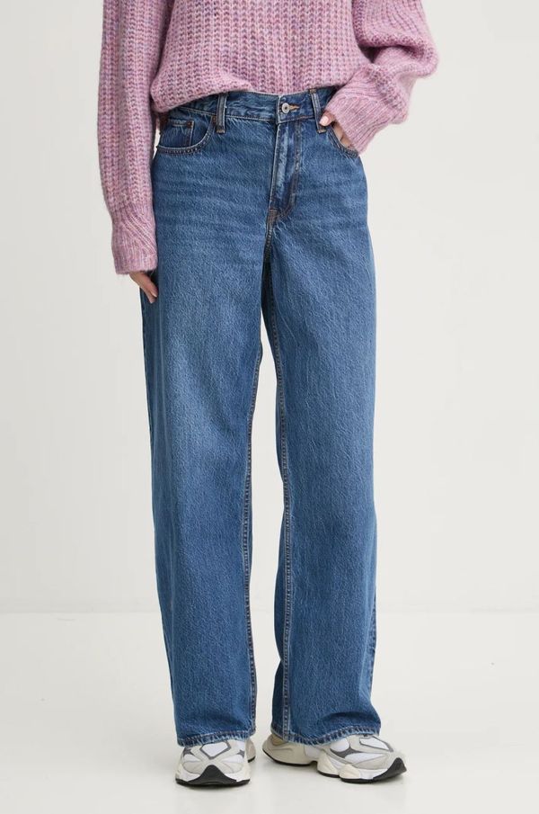 Abercrombie & Fitch Traperice Abercrombie & Fitch za žene, visoki struk, KI155-4378