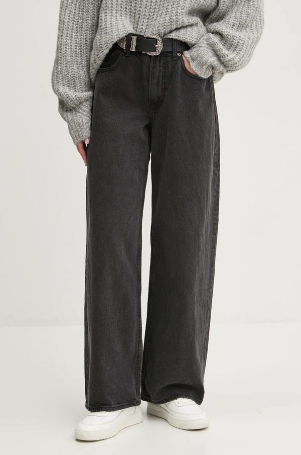 Abercrombie & Fitch Traperice Abercrombie & Fitch za žene, visoki struk, KI155-4492