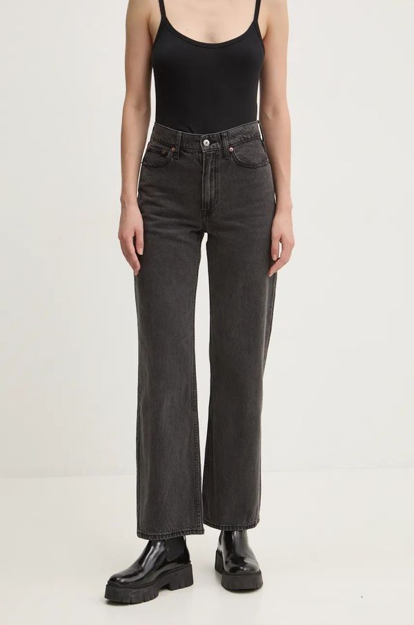 Abercrombie & Fitch Traperice Abercrombie & Fitch za žene, visoki struk, KI155-4659