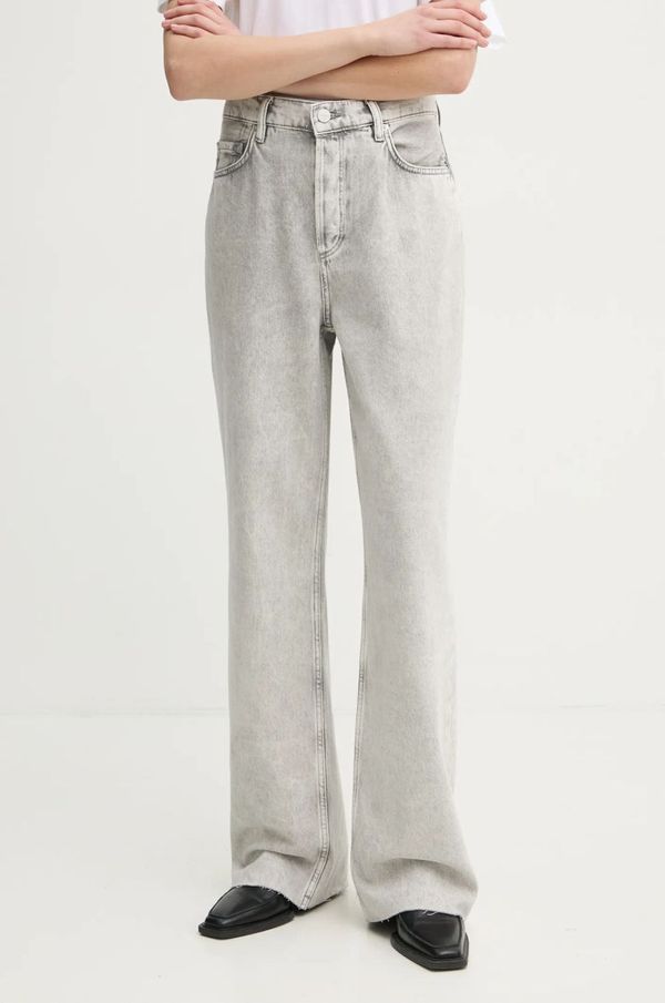 AllSaints Traperice AllSaints WENDEL za žene, visoki struk, W024EA