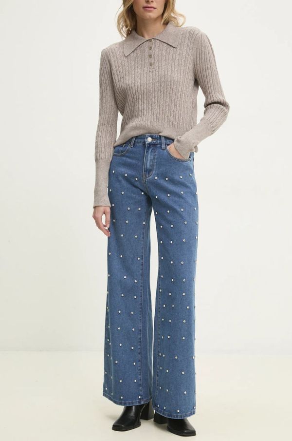 Answear Lab Traperice Answear Lab za žene, srednje visoki struk