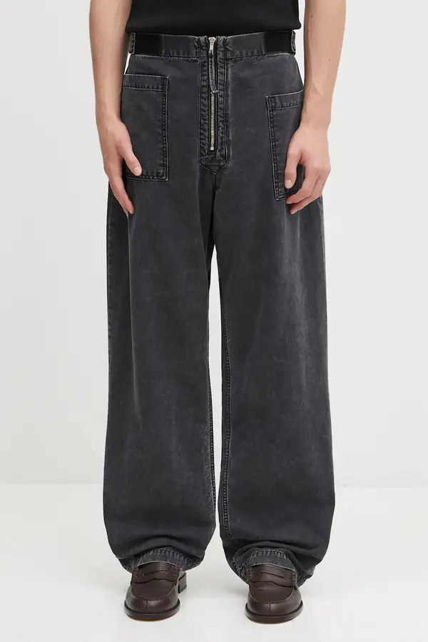 Aries Traperice Aries Washed Canvas Walking Pant