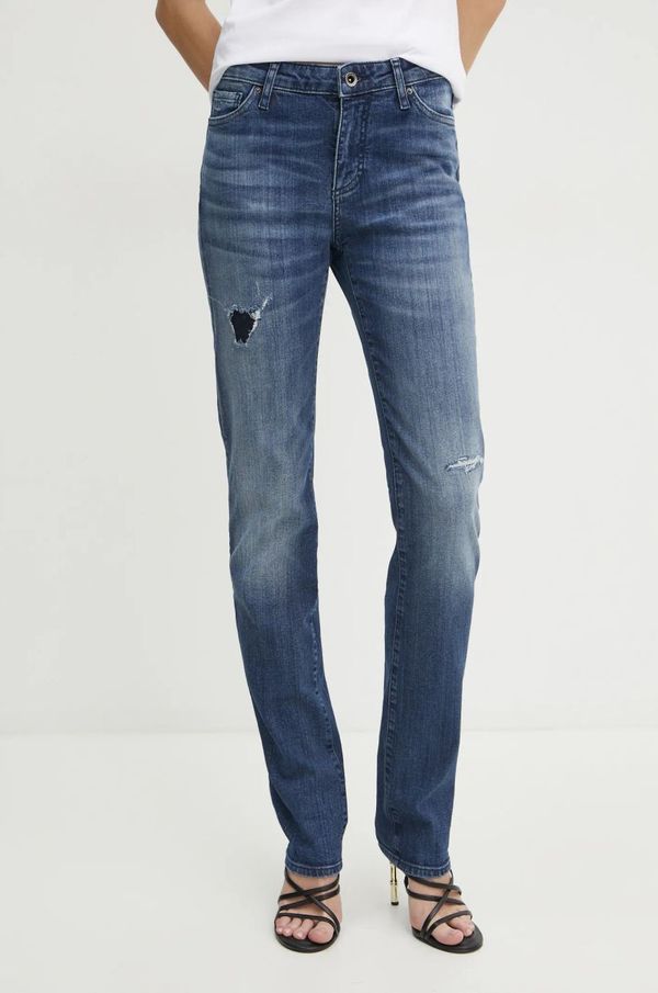 Armani Exchange Traperice Armani Exchange za žene, srednje visoki struk, 6DYJ45 Y18LZ