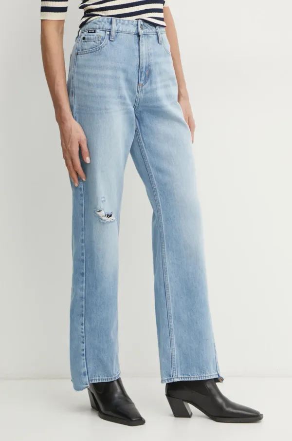 BOSS Traperice BOSS za žene, visoki struk, 50536589