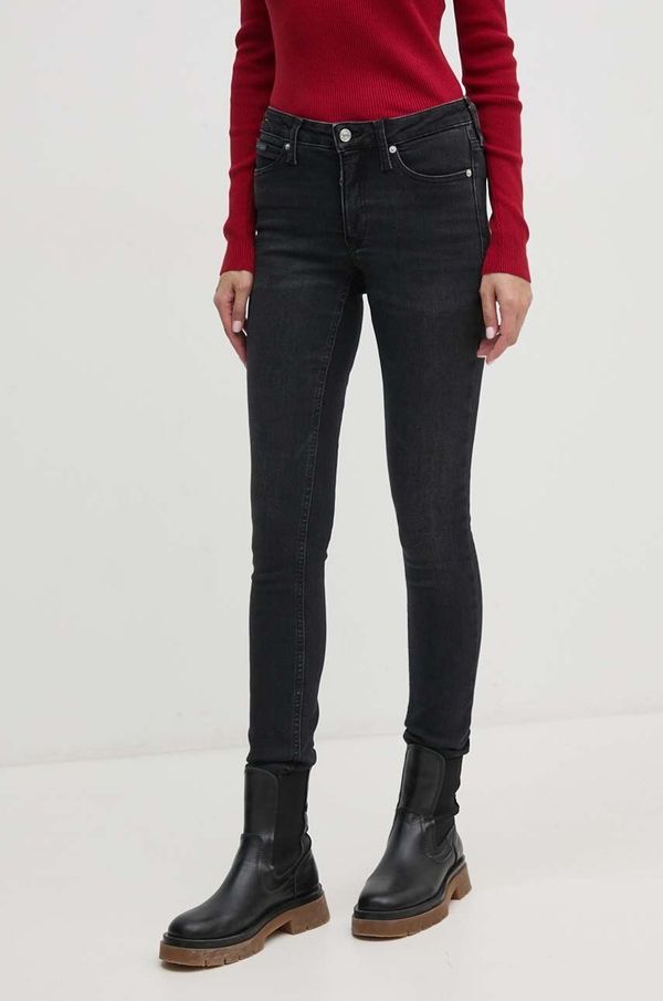 Calvin Klein Jeans Traperice Calvin Klein Jeans za žene, boja: crna, J20J224021