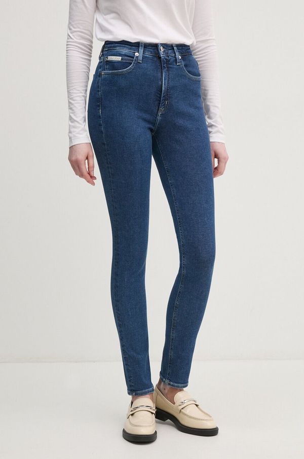 Calvin Klein Jeans Traperice Calvin Klein Jeans za žene, boja: tamno plava, J20J224017