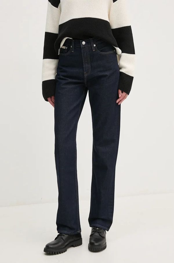 Calvin Klein Jeans Traperice Calvin Klein Jeans za žene, visoki struk, J20J224015