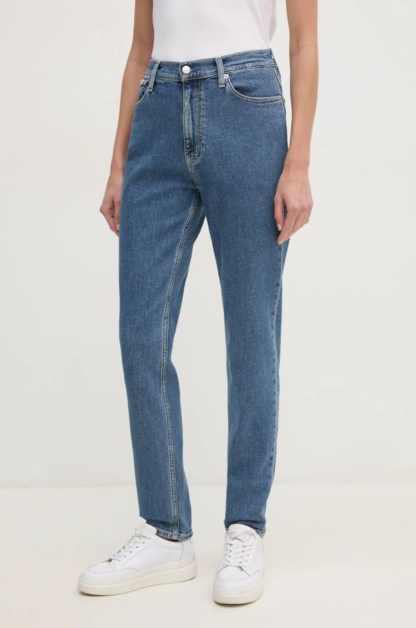 Calvin Klein Jeans Traperice Calvin Klein Jeans za žene, visoki struk, J20J224030