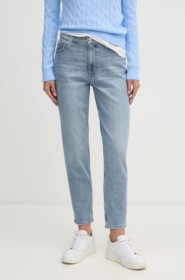 Calvin Klein Jeans Traperice Calvin Klein Jeans za žene, visoki struk, J20J224515